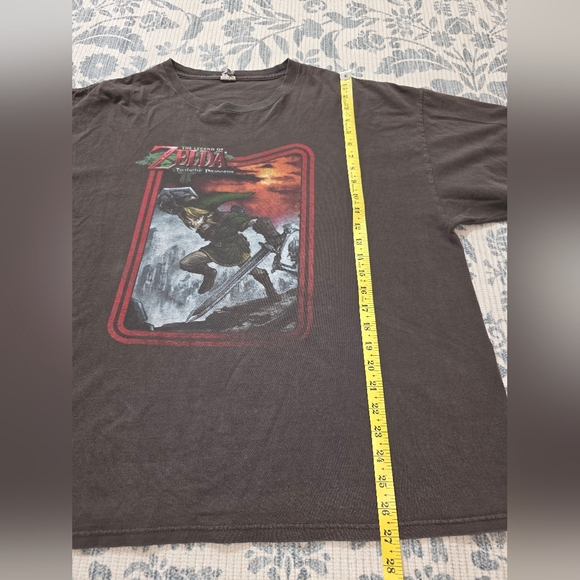 Vintage Legend of Zelda T Shirt 2XL Nintendo XXL Mens Boxy - Picture 7 of 7